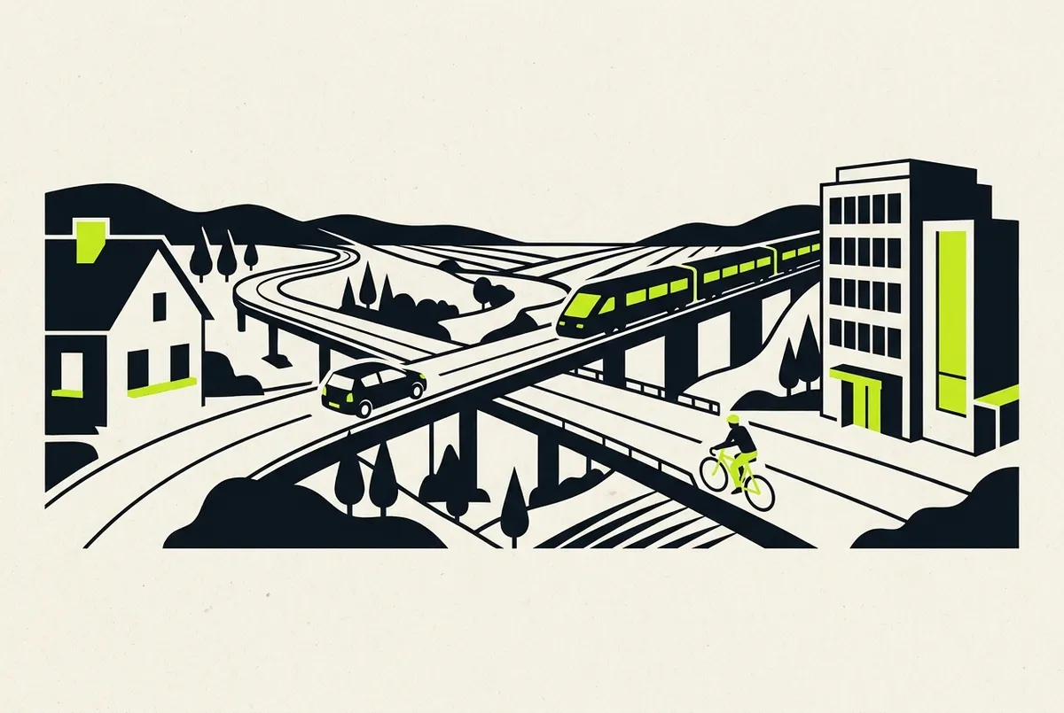 Illustration til guiden Kørselsfradrag 2026: regler og eksempler